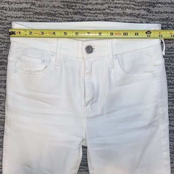 Mother High Waisted Looker Dagger Ankle Fray Size 25 - Picture 12 of 16